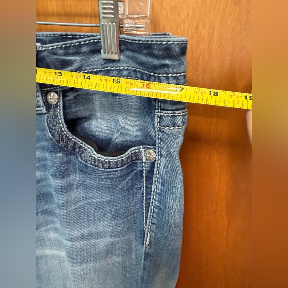 🌻 Miss Me Women's Boot Jeans - Size 32 x 34 - Picture 8 of 13